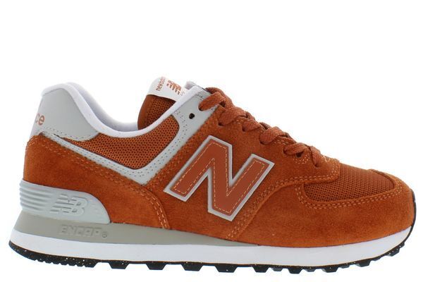 New balance u574 cf2 orange cognac aanbieding bij Boudewijns Schoenen