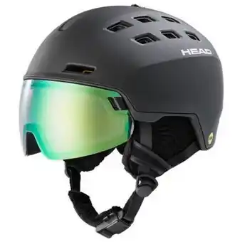 Skatepro Head skihelm radar 5k photo mips visor (zwart) aanbieding
