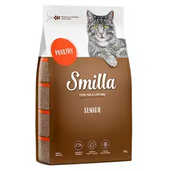 Zooplus Smilla senior gevogelte kattenvoer - 1 kg aanbieding