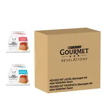 Zooplus Voordeelpakket gourmet revelations mousse kattenvoer 48 x 57 g - zalm en tonijn aanbieding