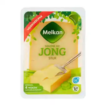 Coop Melkan jonge 48+ kaas stuk aanbieding