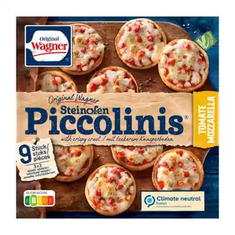 Coop Wagner steenoven piccolinis tomate-mozzarella aanbieding