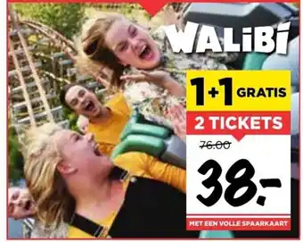 Vomar Voordeelmarkt Walibi aanbieding