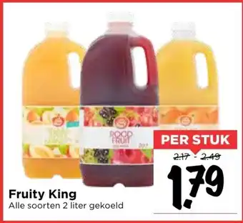 Vomar Voordeelmarkt Fruity King 2 liter aanbieding