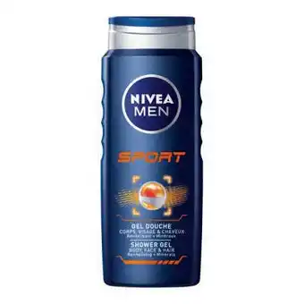 Vitamins Nivea men douche sport 500 vloeistof aanbieding