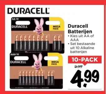 Vomar Voordeelmarkt Duracell Batterijen aanbieding