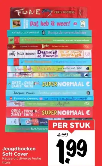 Vomar Voordeelmarkt Jeugdboeken Soft Cover aanbieding