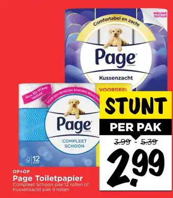 Vomar Voordeelmarkt Page Toiletpapier aanbieding