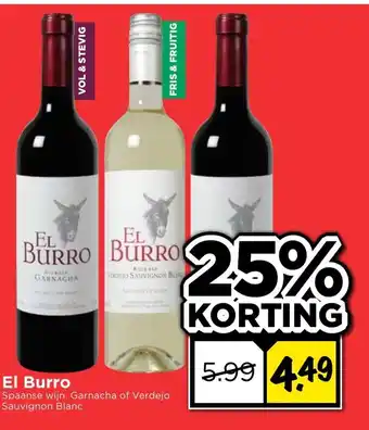 Vomar Voordeelmarkt El Buro aanbieding