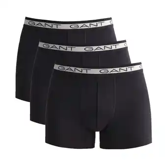 Plutosport Gant basic boxershorts heren (3-pack) aanbieding