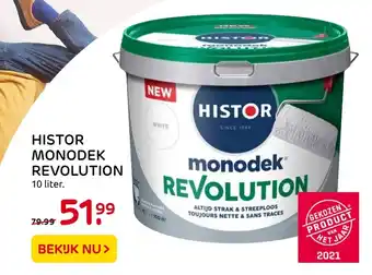 Praxis Histor monodek revolution 10 liter aanbieding