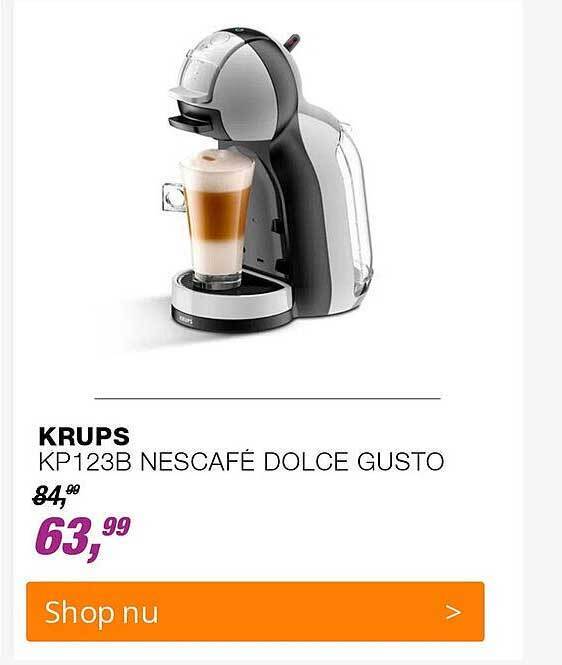 Krups kp123b nescafé dolce gusto aanbieding bij EP