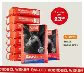 Welkoop Subli basisbrok aanbieding