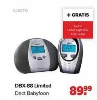 Baby-Dump Alecto dbx-88 limited dect babyfoon aanbieding