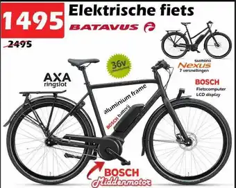 iTEK Elektrische fiets batavus aanbieding