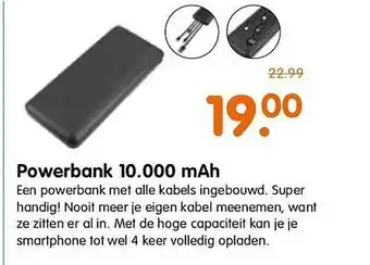 Plentyparts Powerbank 10.000 mah aanbieding