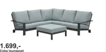 Tuinmeubelland Coba loungeset aanbieding