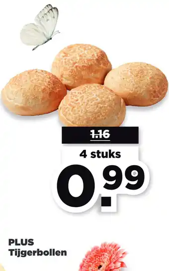 PLUS Tijgerbollen aanbieding