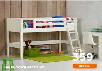 TotaalBED Halfhoogslaper tivo aanbieding