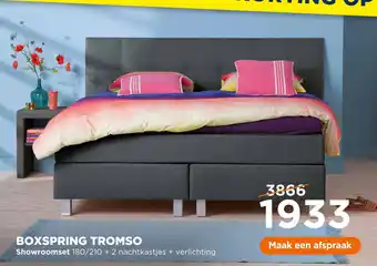 TotaalBED Boxspring tromso aanbieding