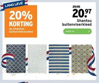 GAMMA Shantou buitenvloerkleed aanbieding