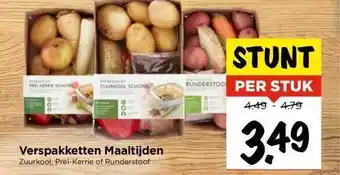 Vomar Voordeelmarkt Verspakketten maaltijden aanbieding