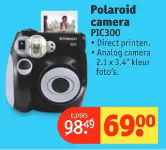 Kruidvat Polaroid camera pic300 aanbieding