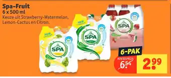 Kruidvat Spa-fruit aanbieding