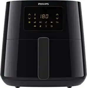 Amazon Philips essential airfryer xl - 6.2 l pan, friteuse zonder olie, wifiverbinding, rapid air-technologie, nutriu recepten app ( aanbieding