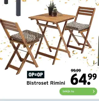 GAMMA Bistroset rimini aanbieding