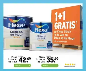 GAMMA Flexa strak op de muur of flexa strak in de lak aanbieding