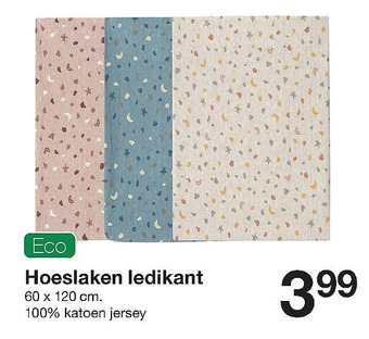 Zeeman Hoeslaken ledikant aanbieding