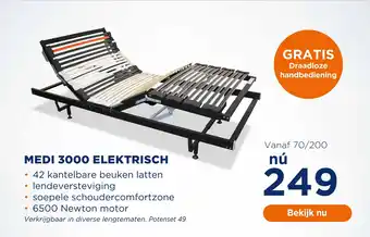 TotaalBED Medi 3000 elektrisch bedbodem aanbieding