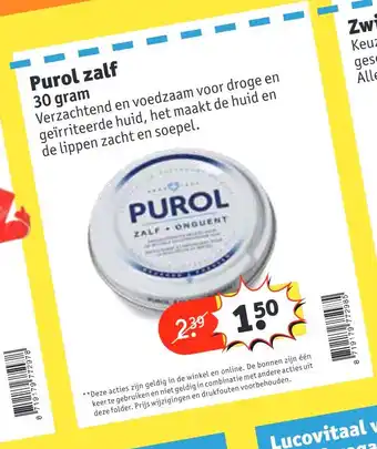 Kruidvat Purol zalf aanbieding