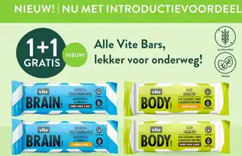 Holland & Barrett Vitte Bars, Lekker voor onderweg! 1+1 aanbieding