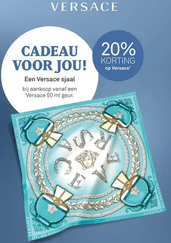 Mooi parfumerie Versace - 20% korting! aanbieding