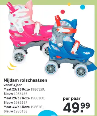 Intertoys Nijdam rolschaatsen aanbieding
