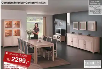 Woonsquare Compleet interieur Carlton aanbieding