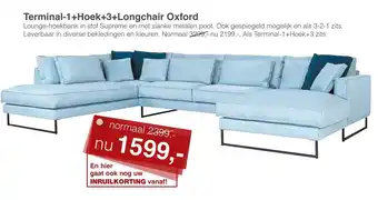 Woonsquare Lounge-hoekbank Oxford aanbieding