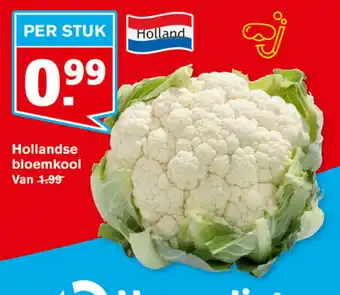 Hoogvliet Hollandse bloemkool aanbieding