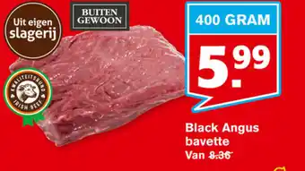 Hoogvliet Black Angus bavette 400 gr aanbieding