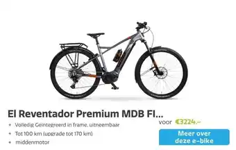 Stella fietsen El reventador premium mdb fi urban aanbieding