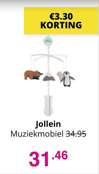 Baby & Tiener Jollein Muziekmobiel aanbieding