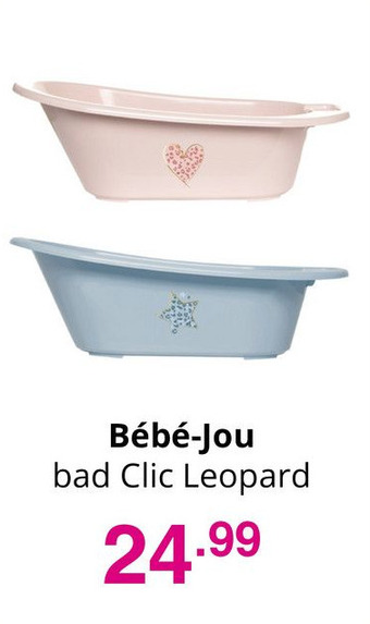 Baby & Tiener Bébé-Jou bad Clic Leopard aanbieding