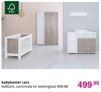 Baby & Tiener babykamer Lars aanbieding