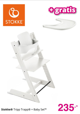 Baby & Tiener Stokke® Tripp Trapp® + Baby Set™M aanbieding