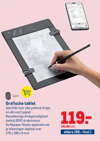 Makro Grafische tablet aanbieding