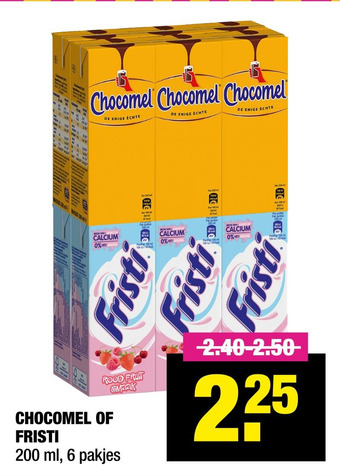 Big Bazar Chocomel Of Fristi aanbieding