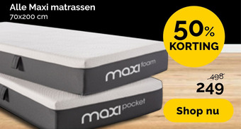 Beter Bed Alle Maxi matrassen aanbieding