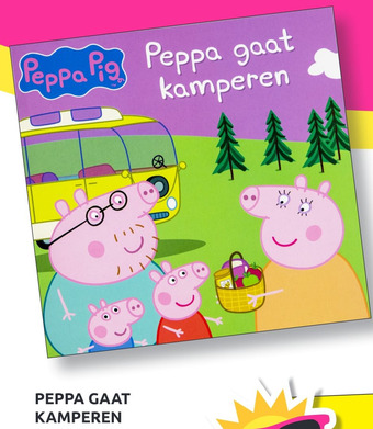 Boekenvoordeel Peppa Gaat Kamperen aanbieding